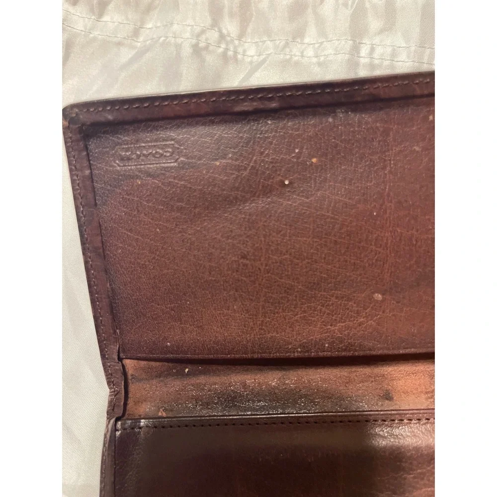 Coach vintage checkbook